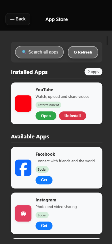 AIOS Appstore on iOS 26